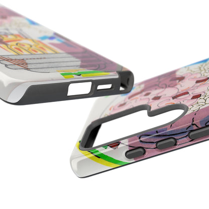 Head Light Illustration Tough Cases | iPhone protective phone case
