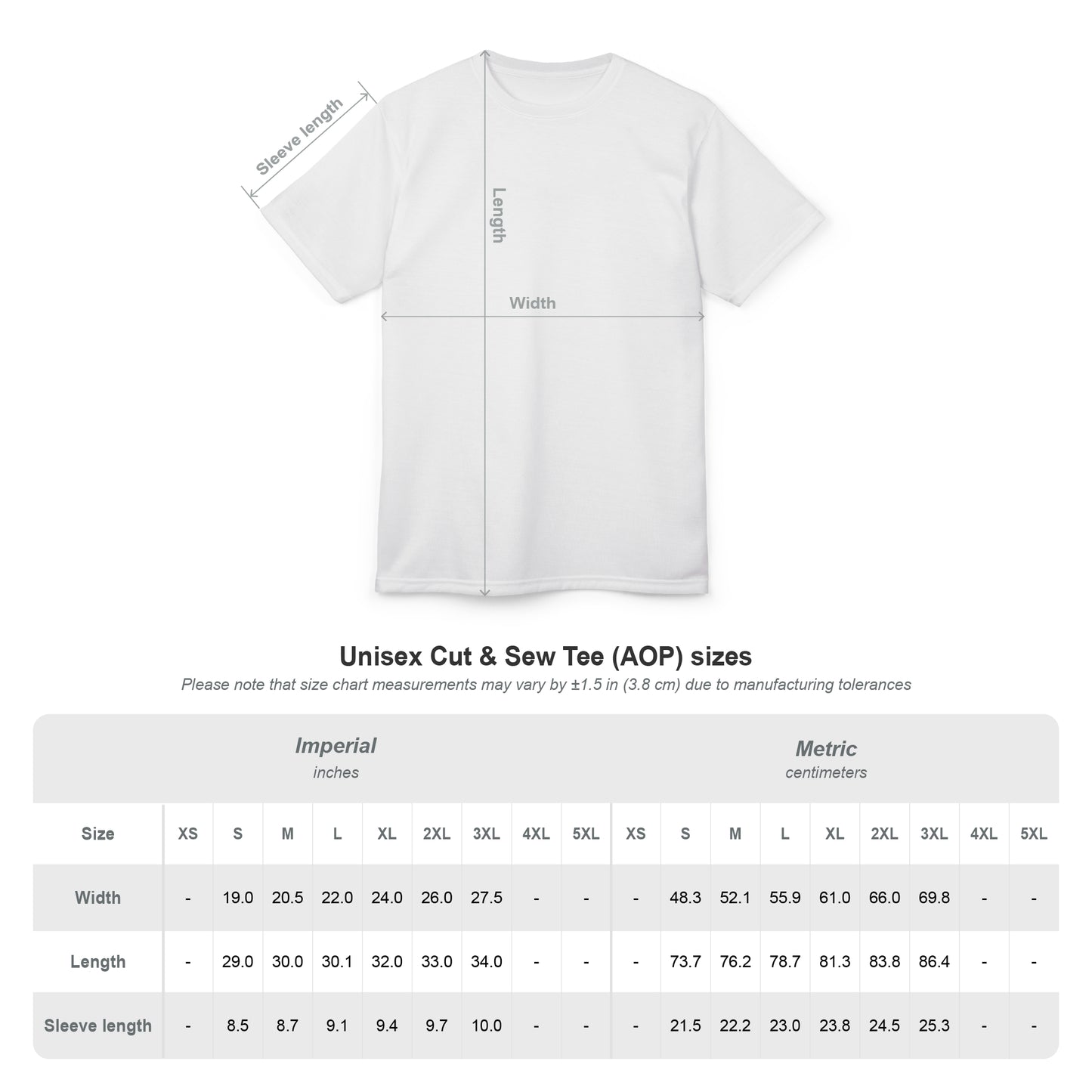 Head Light Illustration Tee | All-Over Print Cut & Sew Shirt