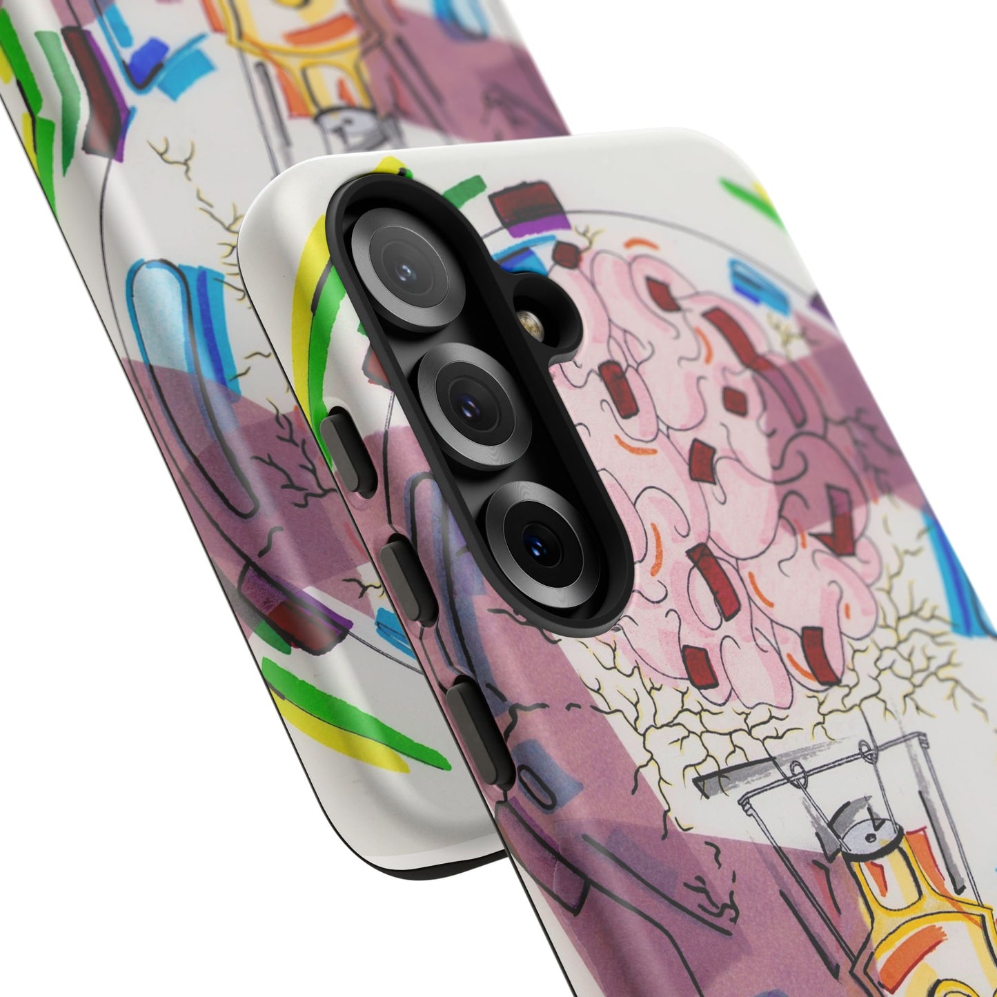 Head Light Illustration Tough Cases | iPhone protective phone case