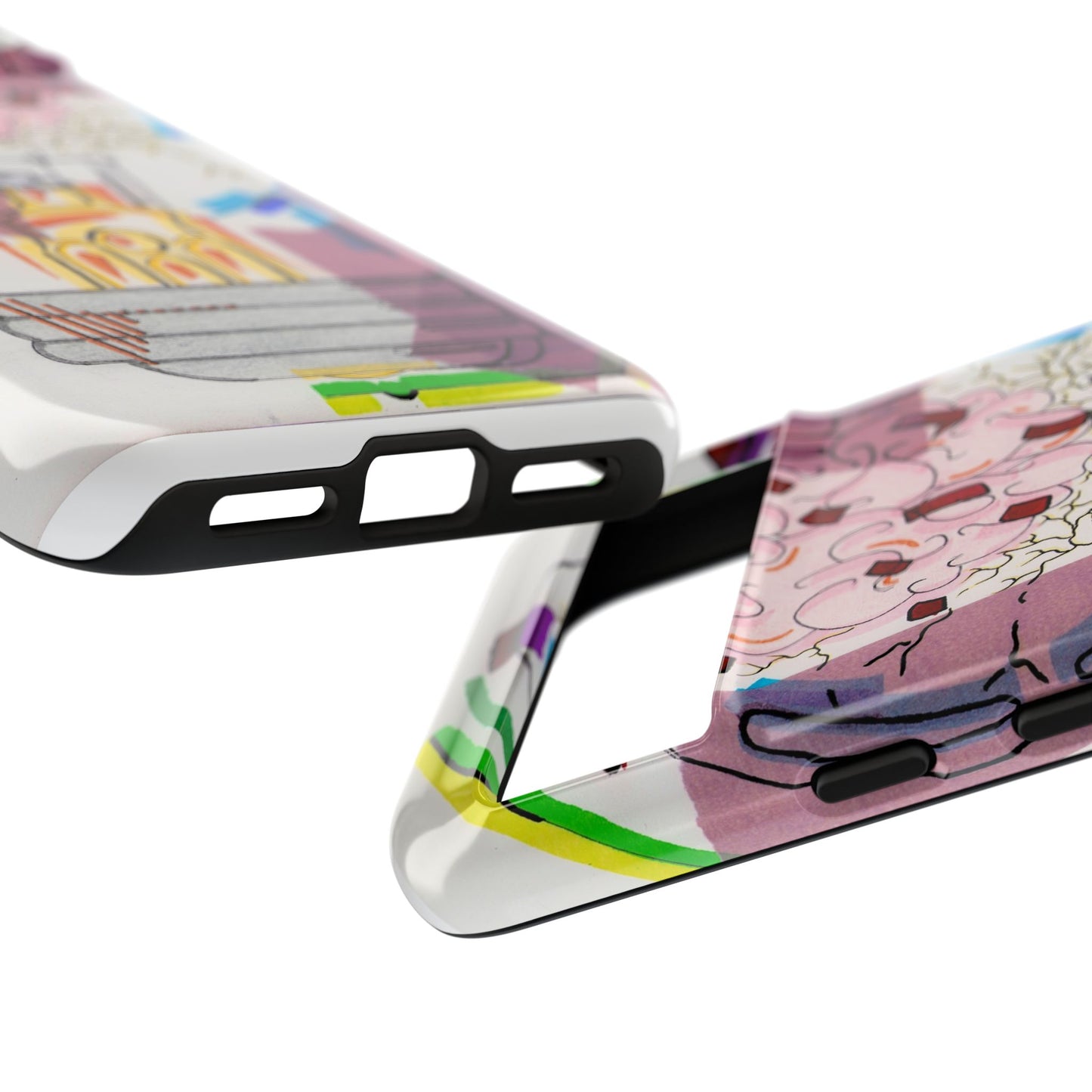 Head Light Illustration Tough Cases | iPhone protective phone case