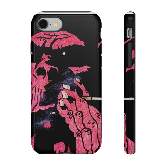 Smoking Ape, Phone Case | Tough Protective Phone Case