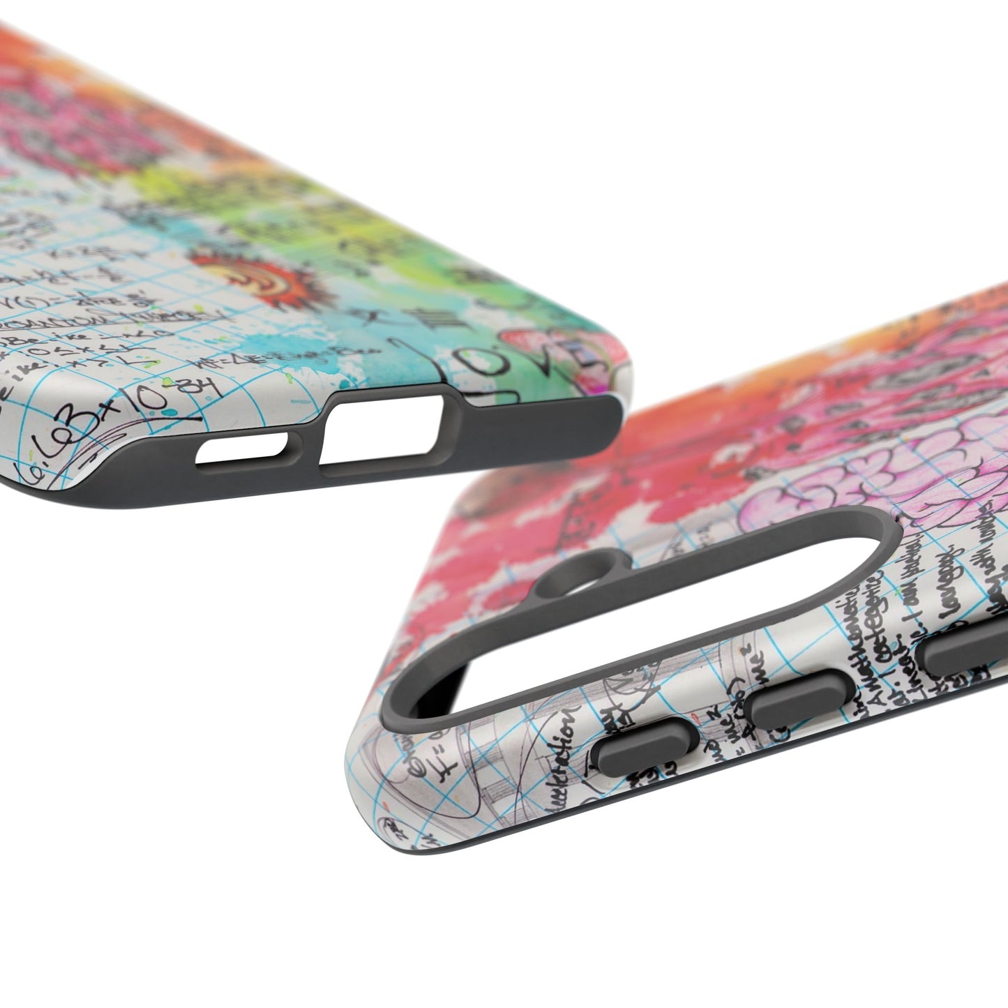 Brain Hemispheres Collage Phone Case | Tough Cases | Abstract Art Phone Case