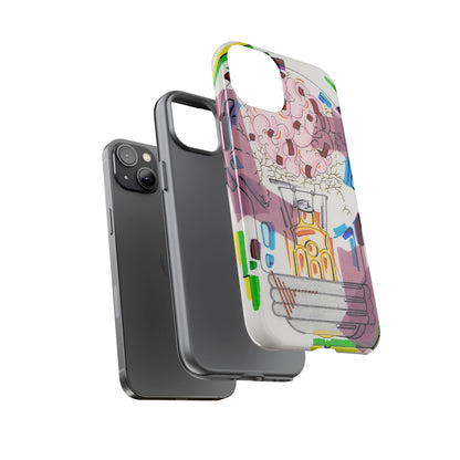 Head Light Illustration Tough Cases | iPhone protective phone case