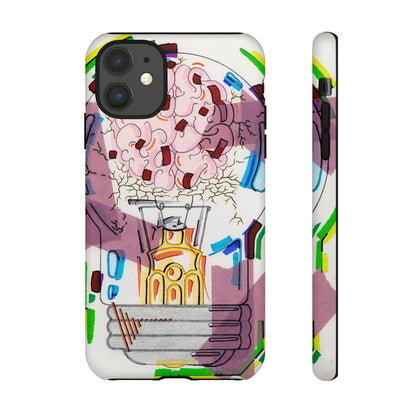 Head Light Illustration Tough Cases | iPhone protective phone case