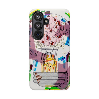 Head Light Illustration Tough Cases | iPhone protective phone case