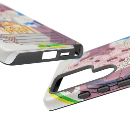 Head Light Illustration Tough Cases | iPhone protective phone case
