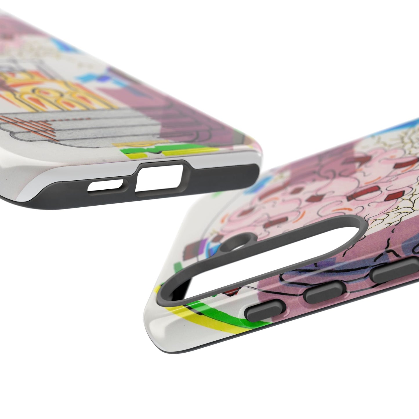 Head Light Illustration Tough Cases | iPhone protective phone case