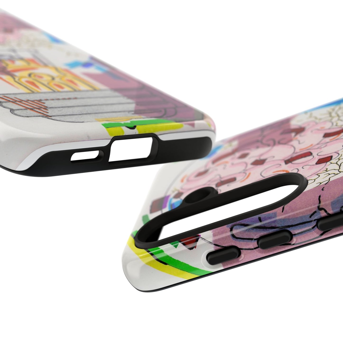 Head Light Illustration Tough Cases | iPhone protective phone case
