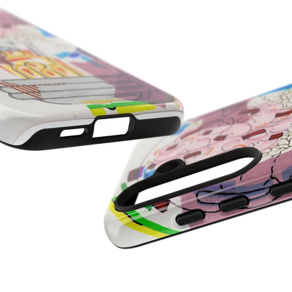Head Light Illustration Tough Cases | iPhone protective phone case