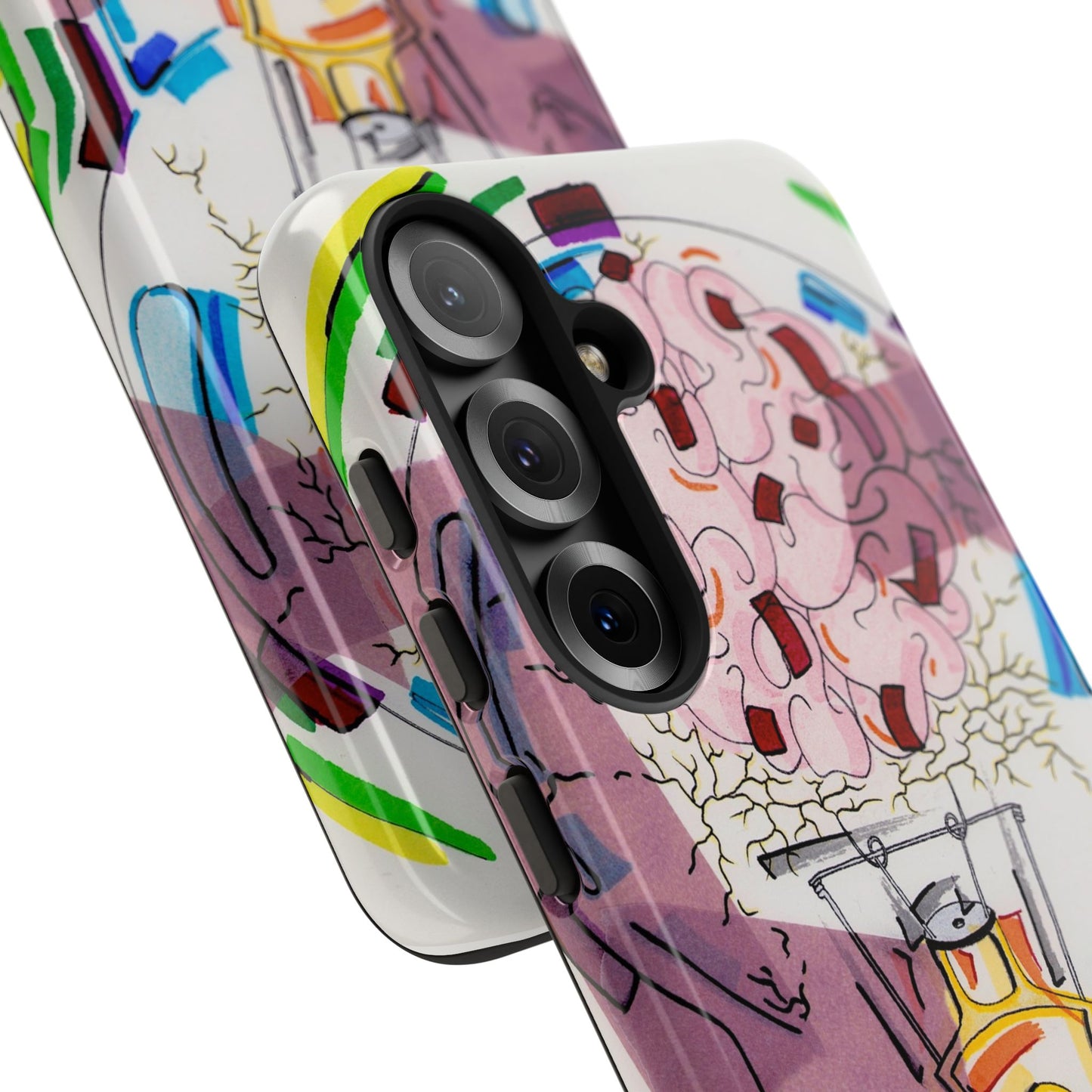 Head Light Illustration Tough Cases | iPhone protective phone case
