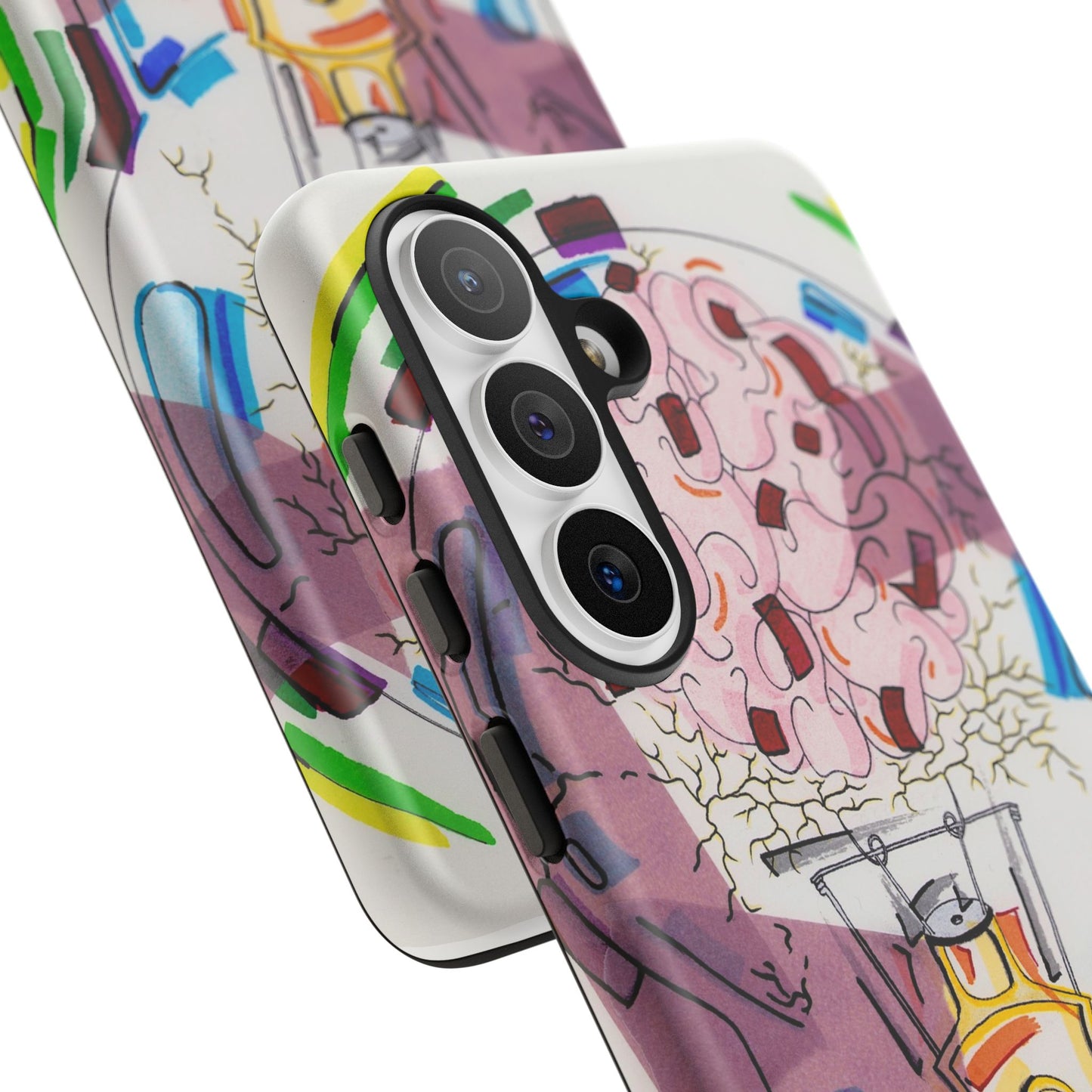 Head Light Illustration Tough Cases | iPhone protective phone case