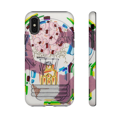 Head Light Illustration Tough Cases | iPhone protective phone case