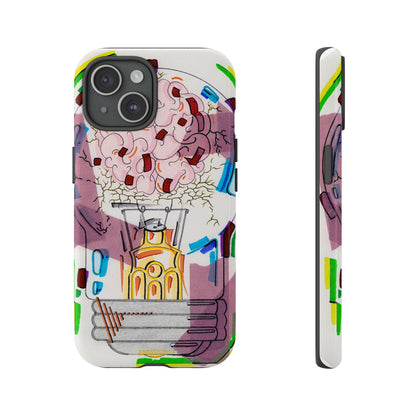 Head Light Illustration Tough Cases | iPhone protective phone case