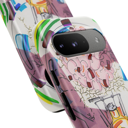Head Light Illustration Tough Cases | iPhone protective phone case
