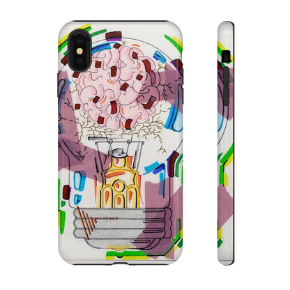 Head Light Illustration Tough Cases | iPhone protective phone case