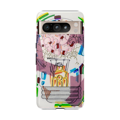 Head Light Illustration Tough Cases | iPhone protective phone case