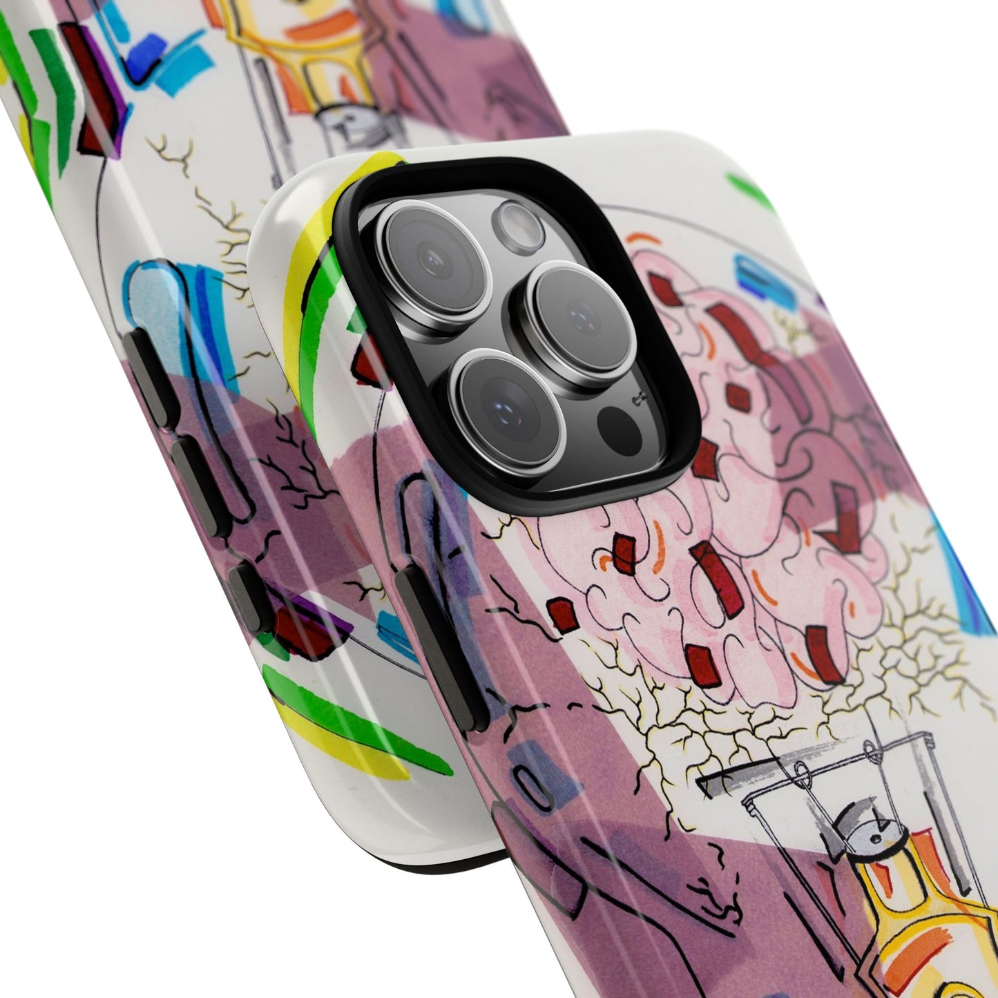 Head Light Illustration Tough Cases | iPhone protective phone case