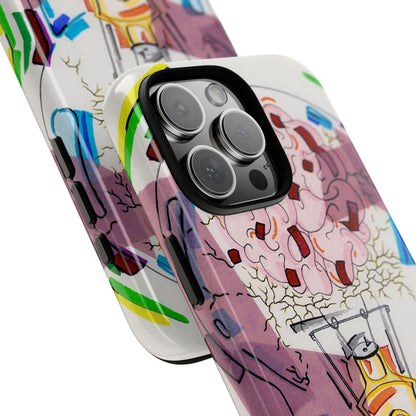 Head Light Illustration Tough Cases | iPhone protective phone case
